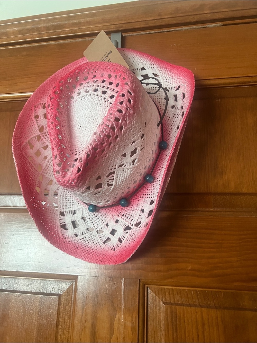 New Carnavalife Cow Girl Straw Hat NWT